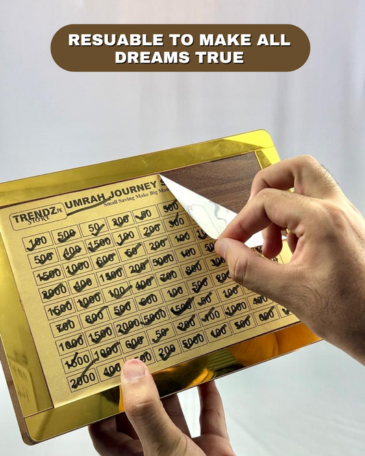 Premium Saving Box – Umrah | Qurbani | 80 Days | 150 Days Challenge