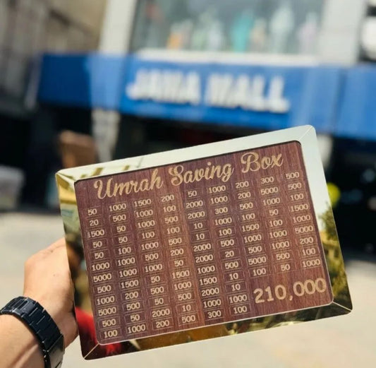 Umrah Saving Box, Fulfill Your Dream