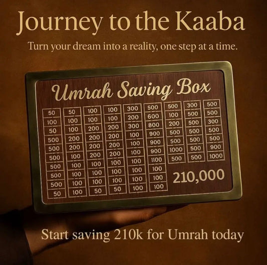 Umrah Saving Box, Fulfill Your Dream